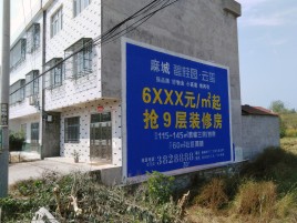利川墙体广告质量分析