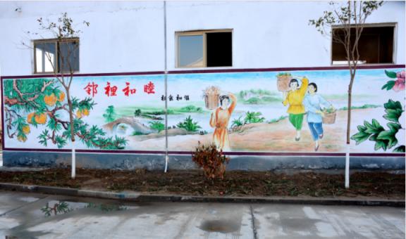 利川乡镇文化墙 乡风文明焕发新活力