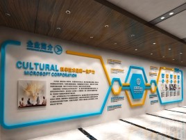 利川文化墙有助于企业什么改善？带来什么实际意义？
