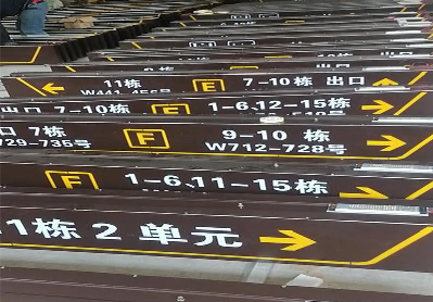 利川广告标识中，常见的几种安装方式。